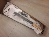 Электрогитара (Stratocaster) Jordani ST100, White #18, Денис