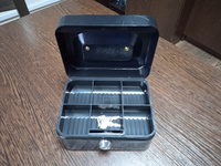 Металлический ящик для денег 150х120х80мм, с ключом, металлический сейф #8, Владимир Ш.