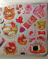 Набор наклеек А4 Pack Asian Food, виниловые стикеры, No Kids Stickers #27, Мария Т.