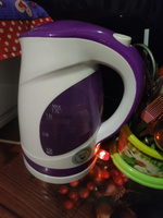 Чайник электрический BBK EK1700P белый/фиолетовый, объем 1.7 л, мощность 1850-2200 Вт #8, Анастасия Х.