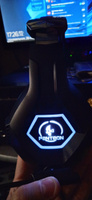 Игровые наушники для ПК JETACCESS PANTEON GHP-250 синие (звуковая схема 2.0, ПУ на шнуре, 2хmini jack 3.5мм, переходник на mini jack 3.5мм 4pin, многоцветная LED подсветка) #84, Санаров Алексей Сергеевич