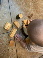 Деревянный конструктор кубики для малышей с элементами коры "Волшебный лес" 15 деталей #8, Раиса Н.