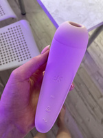 Клиторальный стимулятор с вибрацией и приложением Satisfyer Curvy 2+, розовый #2, Дарья К.