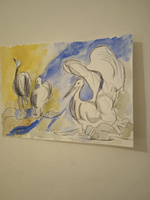 Краски акварельные для рисования Невская палитра Белые ночи Микс 6, 4 цвета по 2,5 мл #4, Кампанелла С.