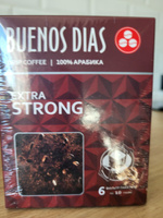 Дрип кофе Buenos Dias EXTRA STRONG 6шт*10гр Кофе молотый в дрип пакетах #96, Кристина Я.