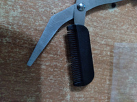 Ножницы для бровей со съёмной расчёской, 13 см #3, Александр К.
