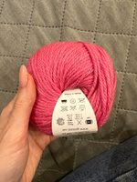 Пряжа Gazzal Baby Wool XL 831 Розовый 1 моток (Газзал Беби Вул XL) #11, Ксения Г.