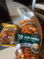 Корейская лапша быстрого приготовления Samyang Ramen - набор 3 вкуса (Jjajang, Kimchi, Bulgogi) (Корея), 80 г (3 шт) #13, Людмила С.