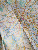 Карта Москвы, Путеводитель по Москве 100х70 см #26, Елена Б.