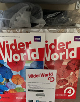 Wider World 4, Учебник - Student's Book + Рабочая Тетрадь - Workbook + Диск | Гейнор Сюзанн #2, Ксения К.