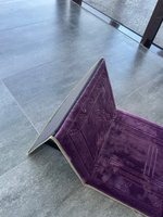 Молитвенный коврик для намаза GF CALLI (коврик-трансформер для сидения), 70х110 (фиолетовый) #7, Яна Е.