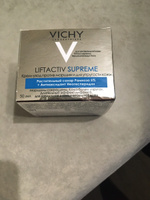 Vichy Liftactiv Supreme Антивозрастной лифтинг-крем для лица против морщин, для упругости и омоложения нормальной и комбинированной кожи, 50 мл #108, Елена Г.