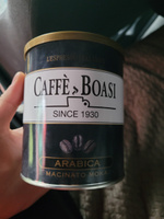 Кофе молотый Caffe Boasi "Latina MOKA 100% Arabica" , жестяная банка 250 гр #11, Ринат Х.