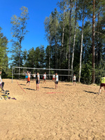Комплект для разметки площадки для пляжного волейбола FS-R-№01, ширина 3 см, 8х16м, красный #1, Ярослав С.