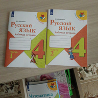 Русский язык 4 класс. Рабочая тетрадь. Комплект из 2-х тетрадей. ФГОС. УМК "Школа России" | Канакина Валентина Павловна #2, гуля и.