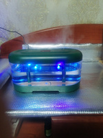 Kcmultifunc Увлажнитель воздуха увлажнитель воздуха для дома с разноцветной RGB LED подсветка, Увлажнитель воздуха настольный USB., зеленый #1, Наталья Д.