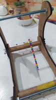 Складной удобный станок для бисероплетения, рукоделия и плетения фенечек и браслетов из бисера #53, Юлия Б.