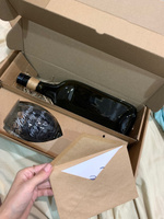 Подарочный набор "Наташе надо отдохнуть": менажница - тарелка из бутылки, бокал для вина с деколью #28, Светлана К.