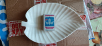 Блюдо сервировочное для подачи из керамики "Линден", размер 20х13х1,5 см, цвет белый #75, Ольга Т.