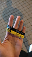 Набор силиконовых браслетов Аниме желтый / бижутерия для мужчин / украшения для женщин / парные браслеты на руку / комплект браслетов в подарок серии anime #27, Павел В.