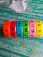 Головоломка для детей Магнитная Арифметика учимся считать / Развивающая игрушка iq, для малышей, для подростков, пятнашки, счёты в дорогу #62, Наталья П.