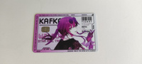 Наклейка на банковскую карту Хонкай Стар Рейл Кафка, без выреза под номер карты Honkai Star Rail Kafka #7, Никита А.