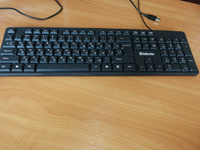 Клавиатура для компьютера, ноутбука, пк Defender Next HB-440 RU, проводная, полноразмерная, черный #138, Антон Ч.