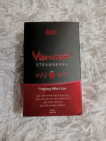 Жидкий вибратор - интимный гель крем с эффектом вибрации Vibration! Strawberry #1, Елена А.