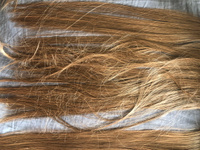 Накладные волосы, пряди на заколках-клипсах, шиньон, 4/30 русый #101, Юлия С.
