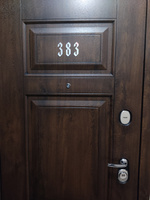 Металлическая хромированная цифра 3 в готическом стиле на входную дверь квартиры или офиса #21, Анастасия В.