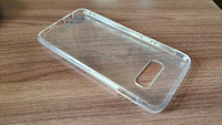 Ультратонкий силиконовый чехол для смартфона Samsung Galaxy S10E / Силиконовая защитная накладка с защитой от прилипания / Тонкий противоударный чехол для телефона / Прозрачный #12, Эрлихман Семен