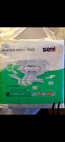 Подгузники для взрослых Super Seni trio Medium (обхват 75-110 см), 10 шт. #7, ПД УДАЛЕНЫ