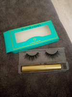 Luxury Lashes Магнитные ресницы 2д с подводкой аниме многоразовые 1 пара #22, Ольга Л.