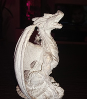 Статуэтка для интерьера из гипса Крылатый Дракон символ 2024 года #45, Оксана С.