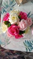 Букет из мыла, мыльных роз, подарок маме, цветы на 8 марта #57, Татьяна Л.