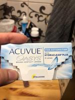 Астигматические линзы Acuvue Oasys for Astigmatism, Двухнедельные, -3.00 / 14.5 / 8.6, AXIS: 180, CYL: -2.25, 6 шт. #3, Елена Б.