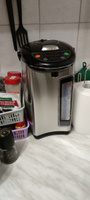Термопот электрический 5,5л MARTA MT-1999 с автоматической подачей воды и электронасосом, черный жемчуг #1, Ирина