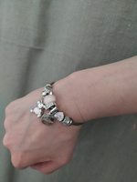 Браслет с шармами на руку, металлический браслет с мишкой для девочек #8, Александ Х.