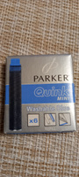 Картридж PARKER Quink mini, синий, 6 шт, S0767240 #37, Светлана Л.