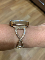 Металлический ремешок для Apple Watch 42-44-45-49 мм (розовое золото), Браслет со звеньями для смарт часов X7/X8/X9 Pro/Ultra #80, Ирина Т.