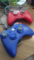 Геймпад проводной VIDGES для Xbox 360 и ПК, синий #8, Александр А.