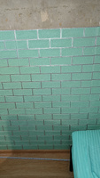 Панели самоклеящиеся для стен "Мята имбирная" 700х700х4 мм фольгированные интерьерные влагостойкие 3д плитки для кухни и ванной 10 шт. #19, Денис П.