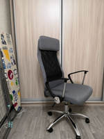 Офисное кресло для персонала DOBRIN PIERCE, LMR-119B, серый #4, Евгений Д.