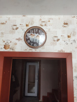Часы настенные Алмаз бесшумные большие на кухню B41 #110, Олег Б.