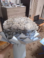 Корейская пленка для цветов матовая Аврора-50 рулон 10 м, ширина 50 см, толщина 60 мкм подарочная упаковка, бумага упаковочная #8, Виктория Н.
