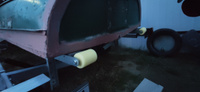 Закатные ролики для спуска лодки с прицепа из капролона /роликовая система на ложементы 100-110 мм #2, Андрей Ю.