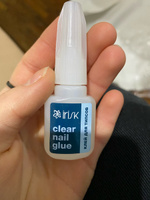 IRISK Клей для типсов Clear Nail Glue, 10гр #20, Safronova E.