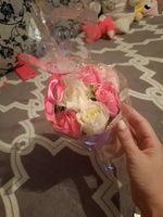 Букет из мыла, мыльных роз, подарок маме, цветы на 8 марта #51, Алла М.