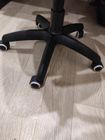 Колеса полиуретан для офисного кресла, набор из 5шт / ролики для компьютерного стула, колесо для кресла компьютерного, нагрузка до 200 кг, диаметр 50 мм, шток 11 мм #6, Юлия Г.