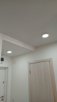 Светодиодный светильник накладной, панель круглая NRLP 12Вт 6500К 840Лм 160мм белая IP40 IN HOME #6, ирина м.